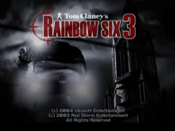 Tom Clancy's Rainbow Six 3 screen shot title